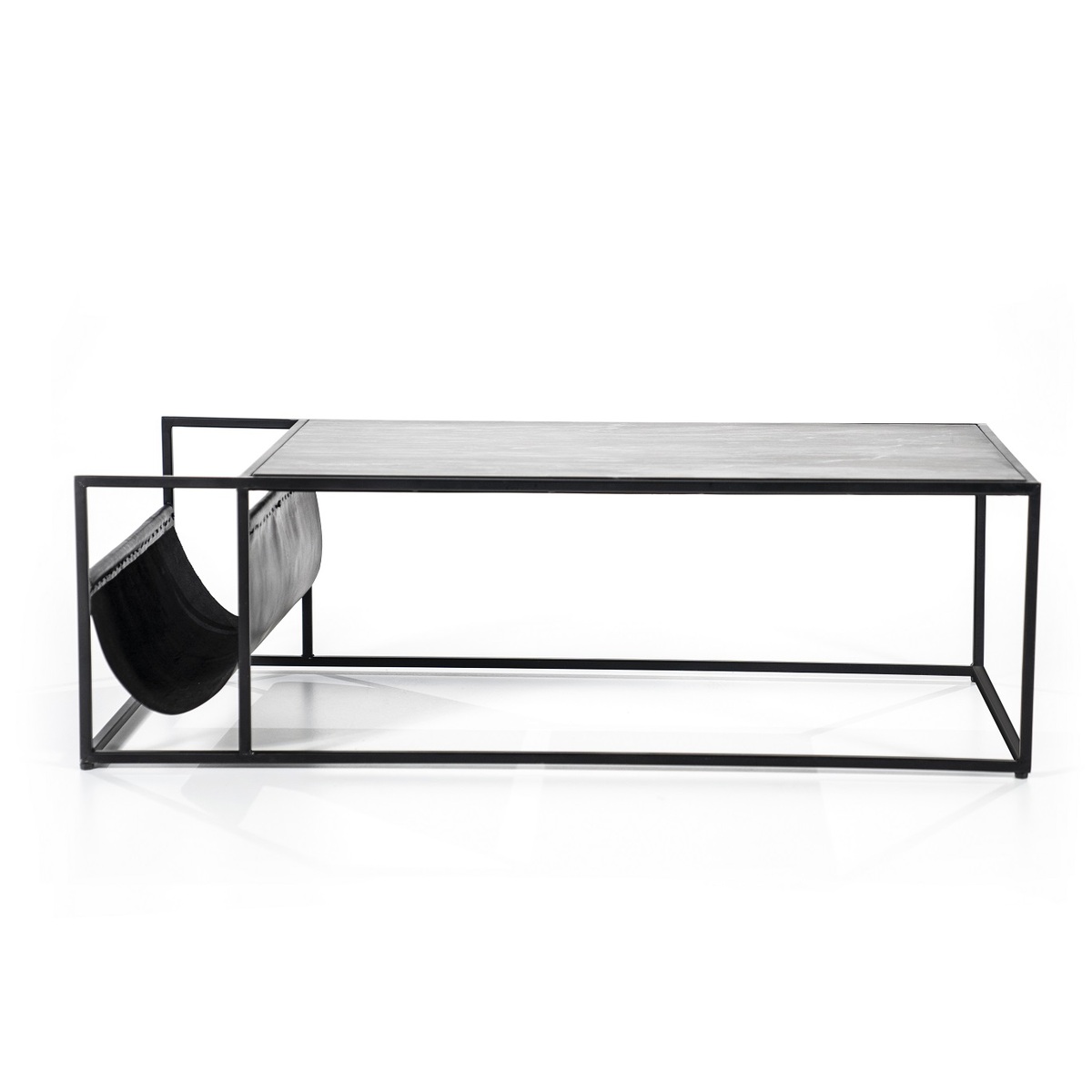 Salontafel Dylan Zwart - Metaal - Eleonora