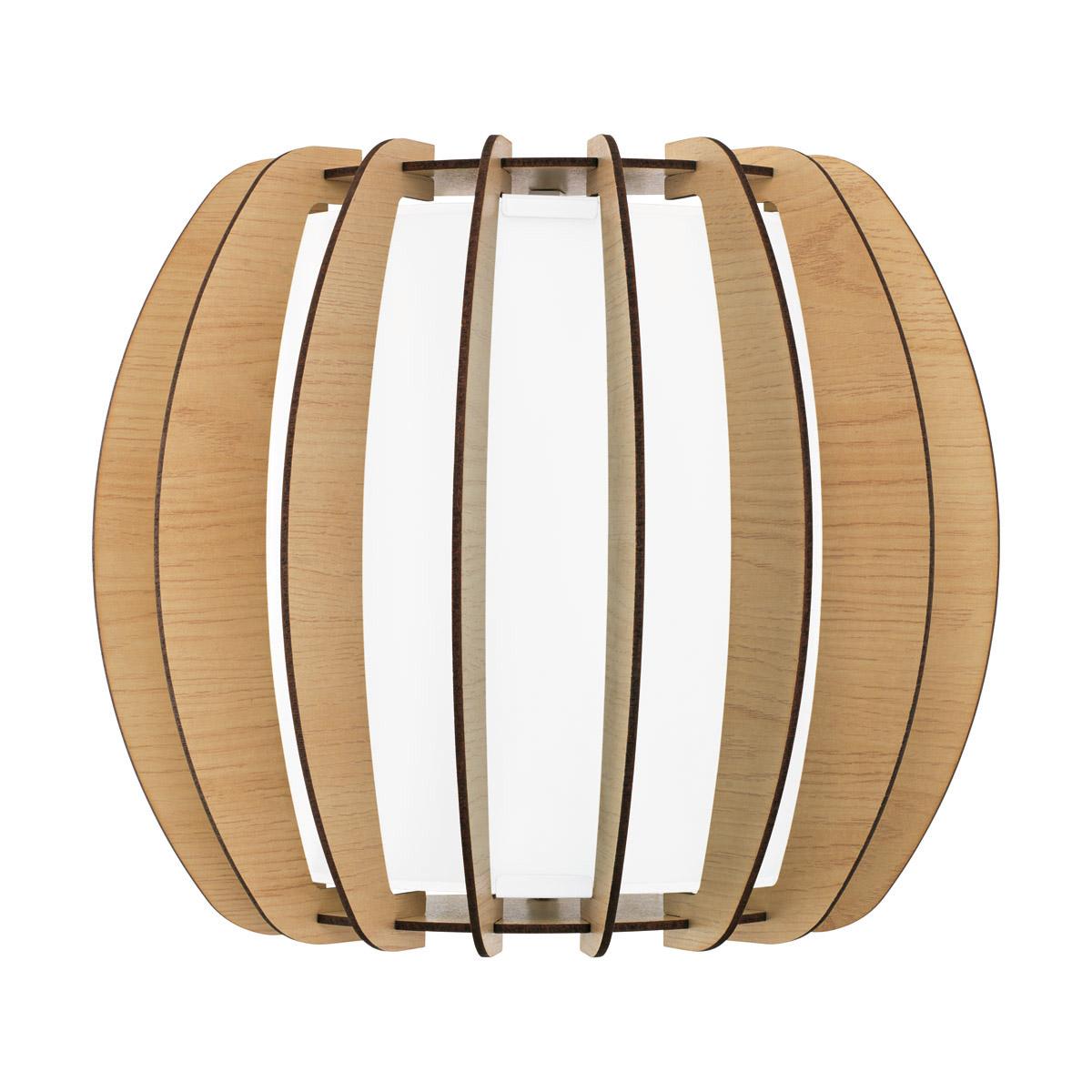 Wandlamp Stellato Naturel - Hout - Eglo