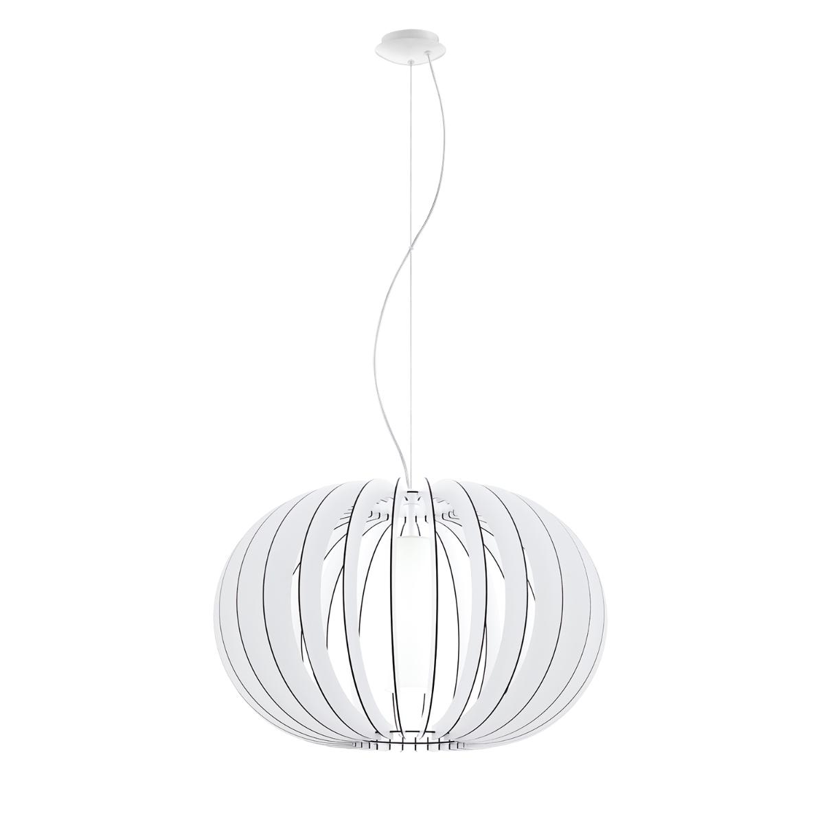 Hanglamp Stellato Wit - Hout - Eglo