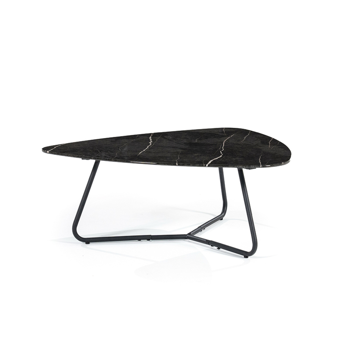 Salontafel Neno Zwart - Metaal - Eleonora