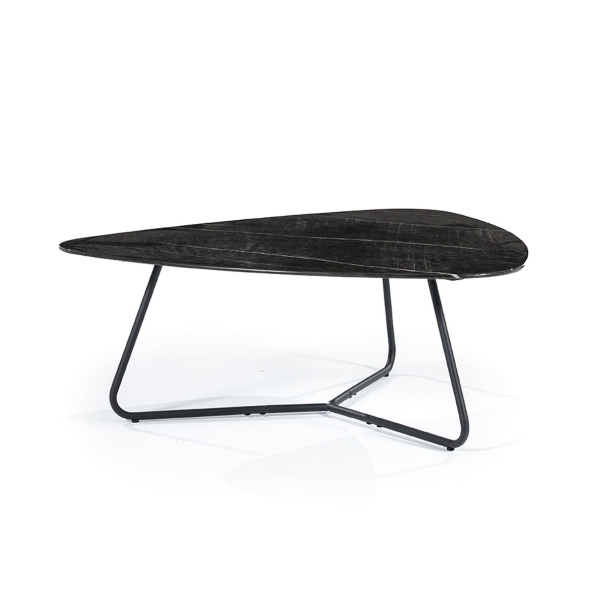 Salontafel Neno Zwart - Metaal - Eleonora