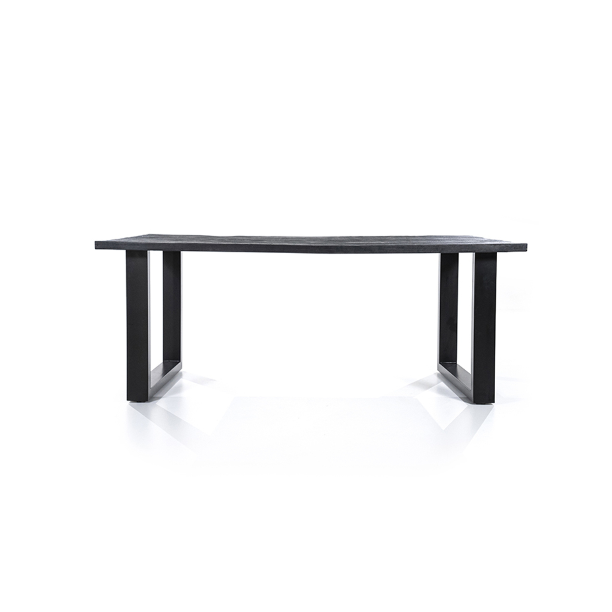 Eetkamertafel Mango Zwart - Mangohout - Eleonora