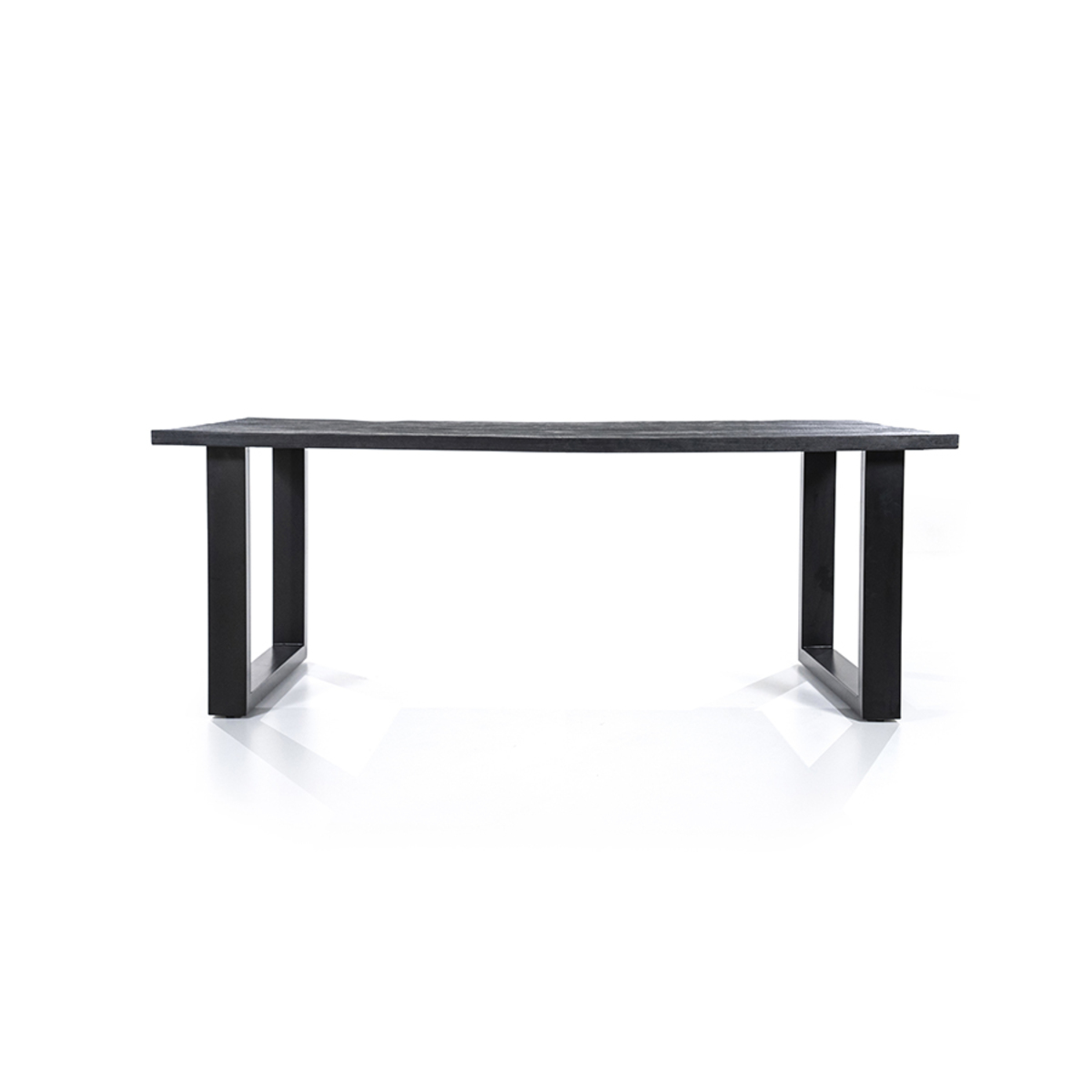 Eetkamertafel Mango Zwart - Mangohout - Eleonora