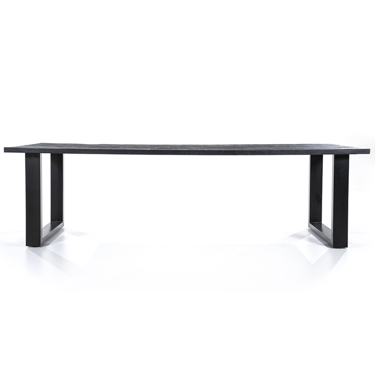 Eetkamertafel Mango Zwart - Mangohout - Eleonora
