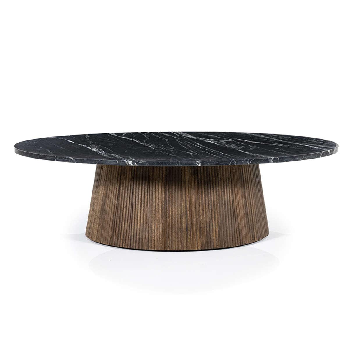 Salontafel Maxim Zwart - Mangohout - Eleonora