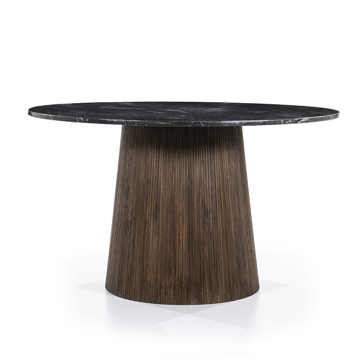Eetkamertafel Maxim Zwart - Mangohout - Eleonora