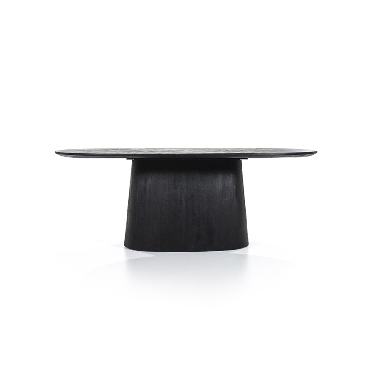 Eetkamertafel Aron Zwart - Mangohout - Eleonora