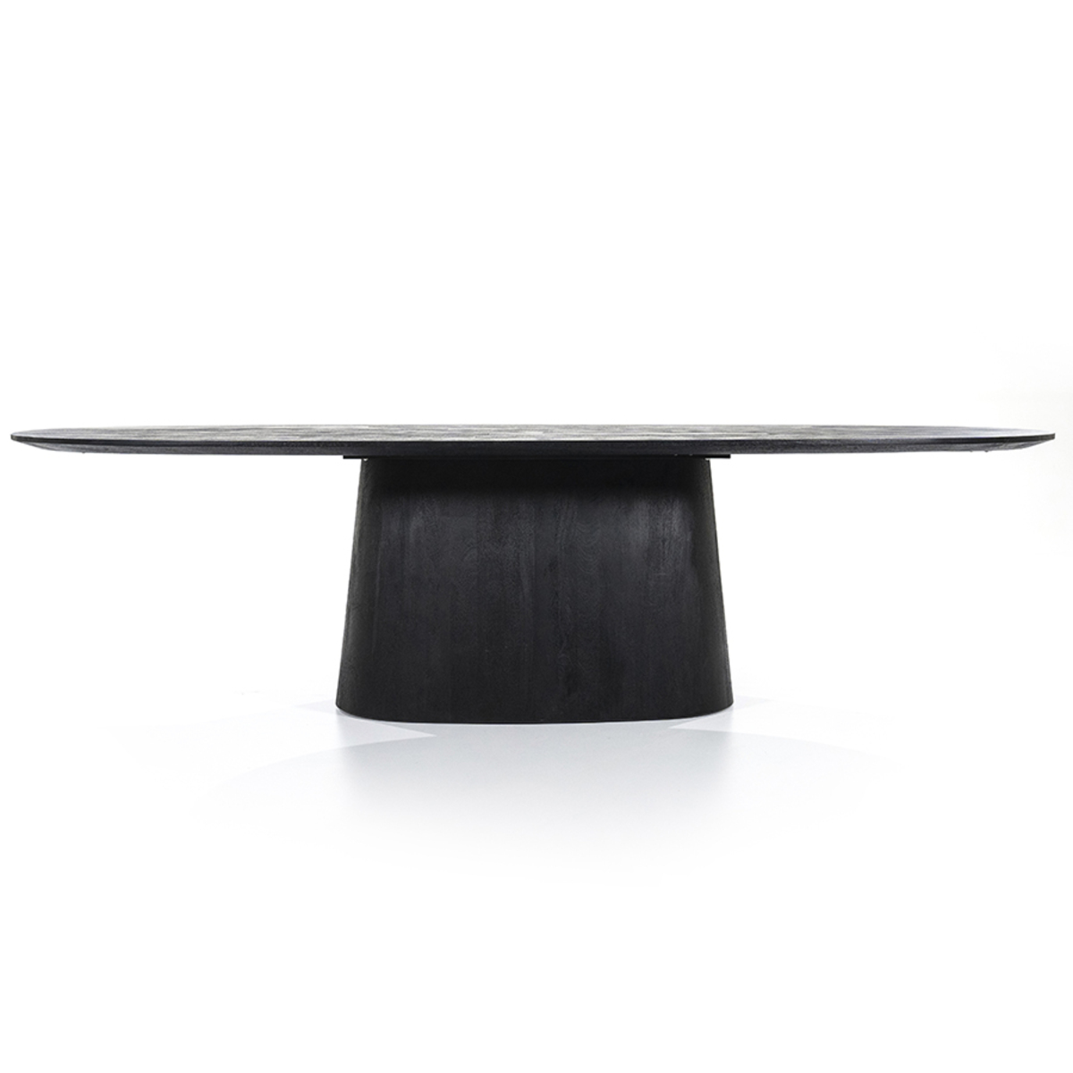 Eetkamertafel Aron Zwart - Mangohout - Eleonora