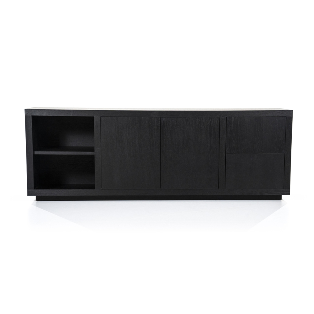 Dressoir Helsinki Zwart - Eiken - Eleonora