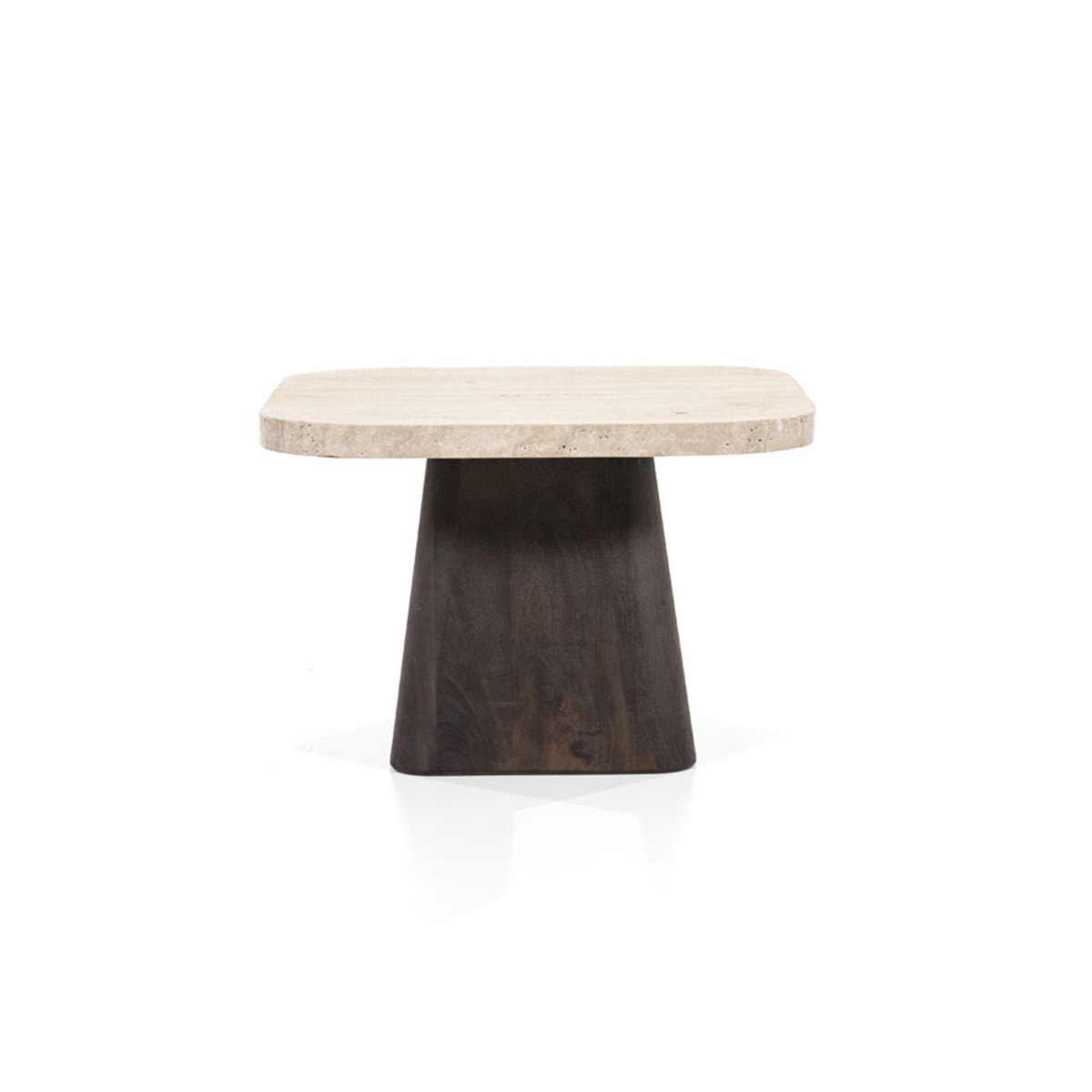 Bijzettafel Travis Bruin - Mangohout - Eleonora