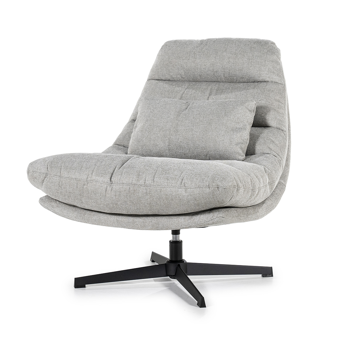 Fauteuil Cooper Grijs  - Stof - Eleonora