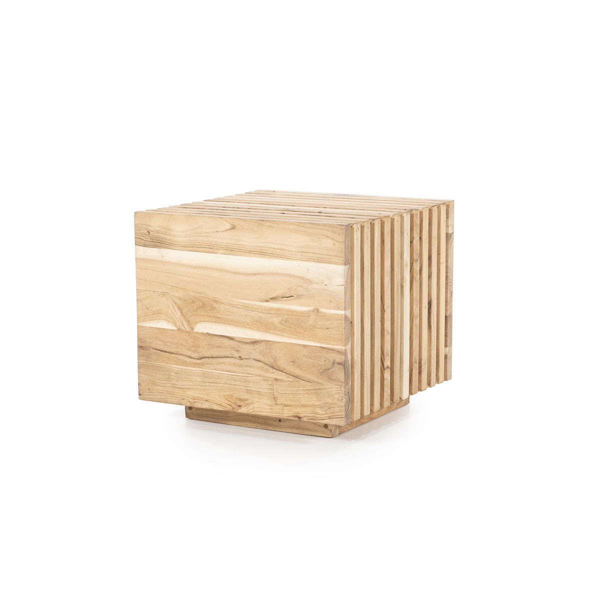 Bijzettafel Tom Naturel - Mangohout - Eleonora