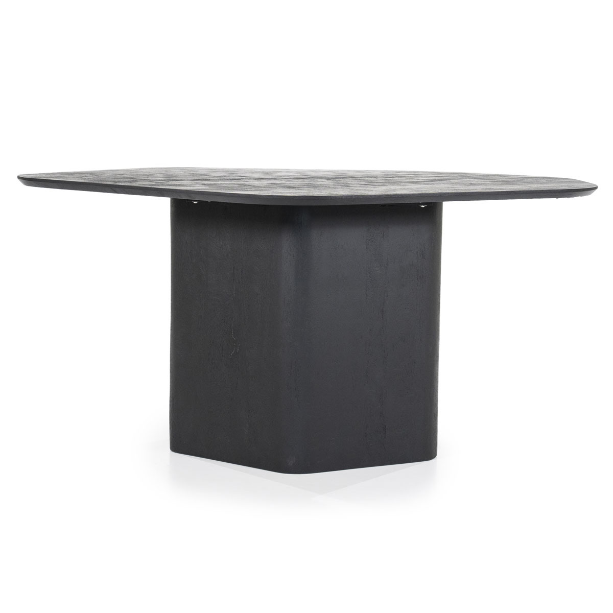 Eetkamertafel Beau Zwart - Mangohout - Eleonora