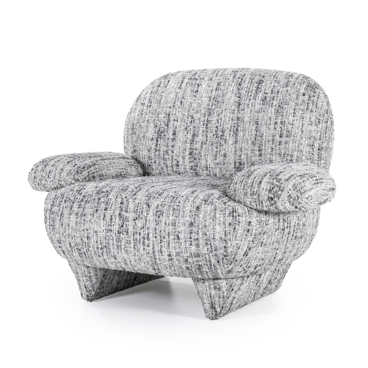 Fauteuil Jayden Grijs - Stof - Eleonora