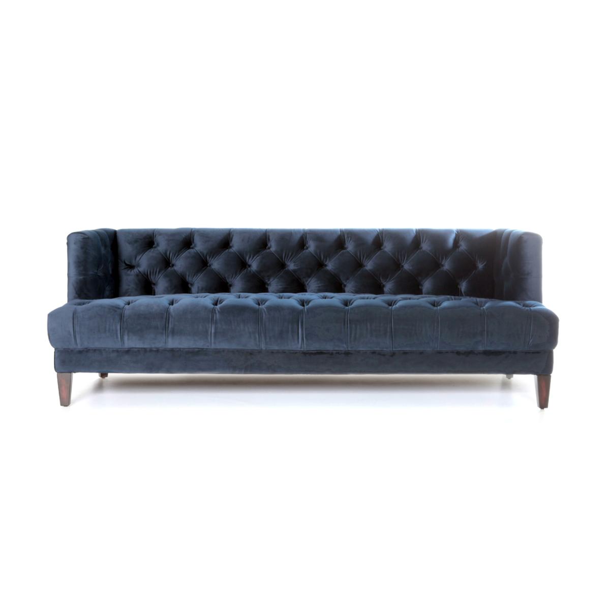 Bank Vogue Blauw - Stof - 3-zitsbank - Eleonora