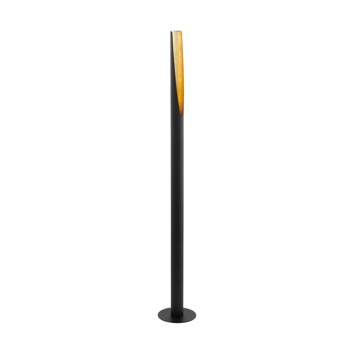 Vloerlamp Barbotto Zwart - RVS - Eglo