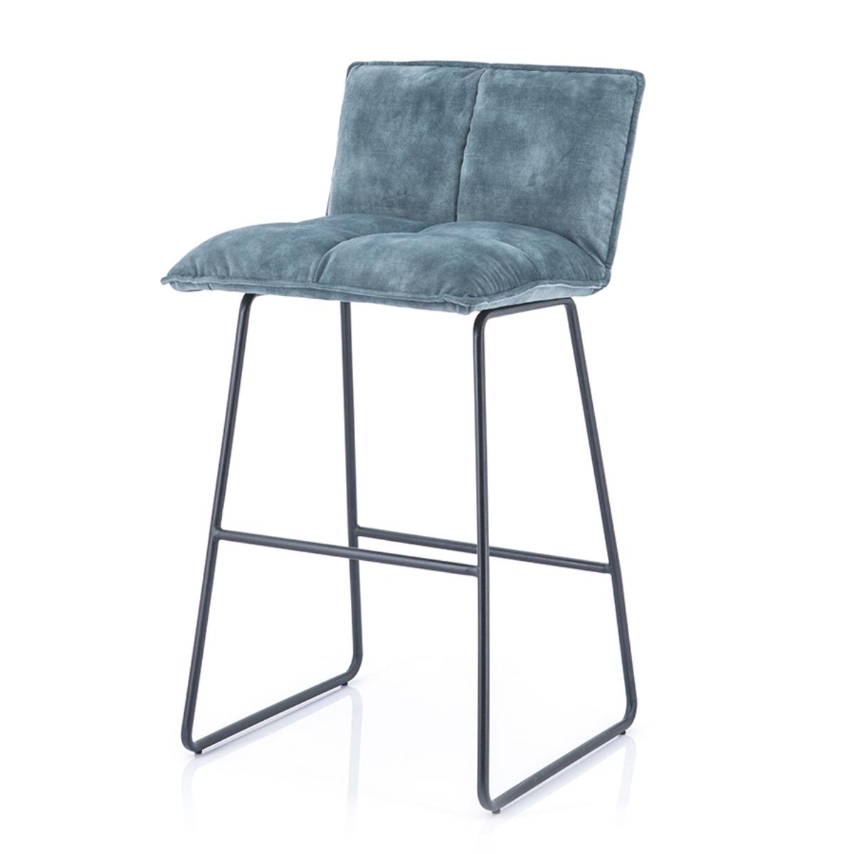 Kruk Ruby Blauw - Stof - Eleonora