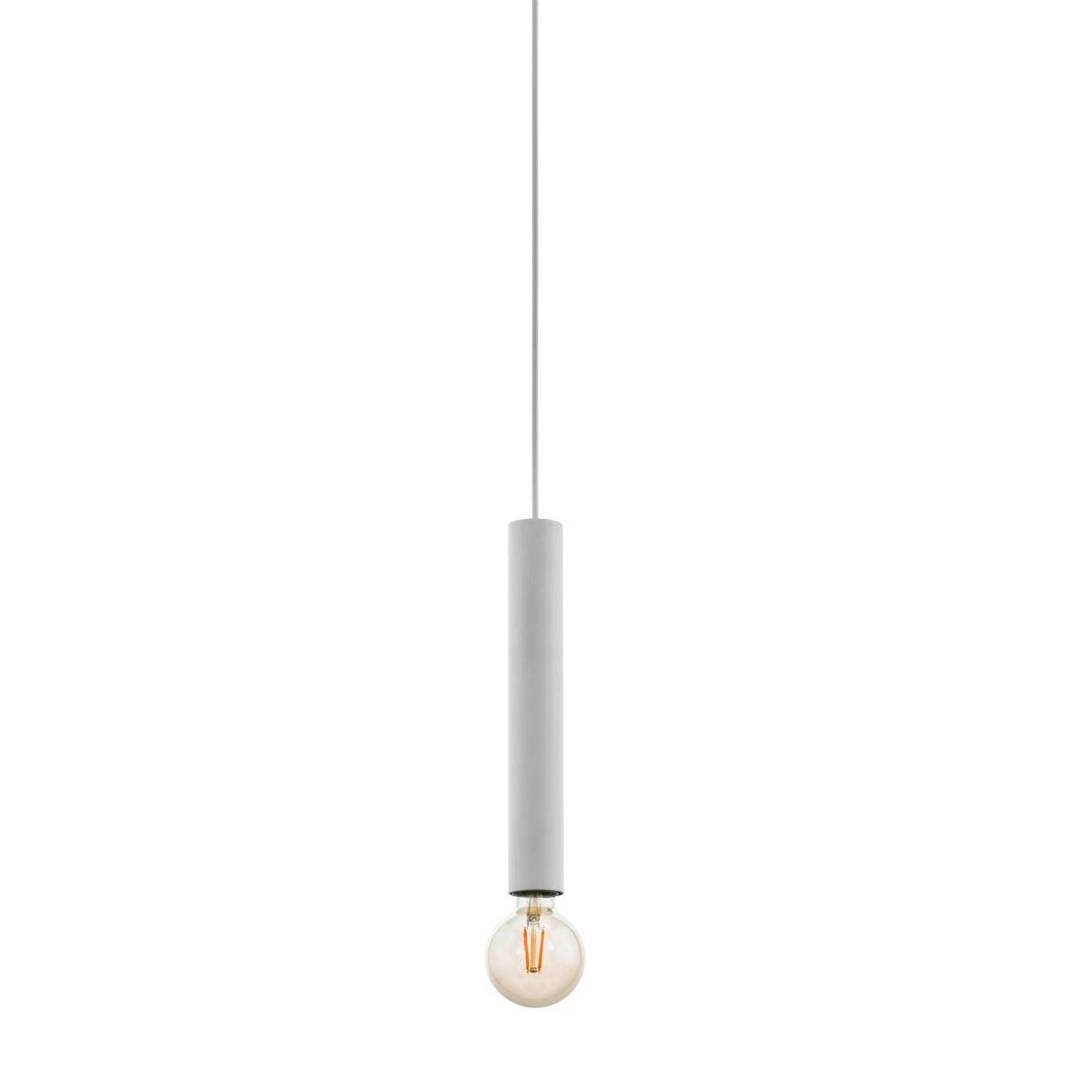 Hanglamp Cortenova Grijs - Kunststof - Eglo