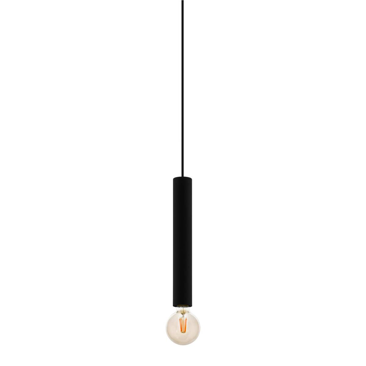 Hanglamp  Zwart - Kunststof - Eglo