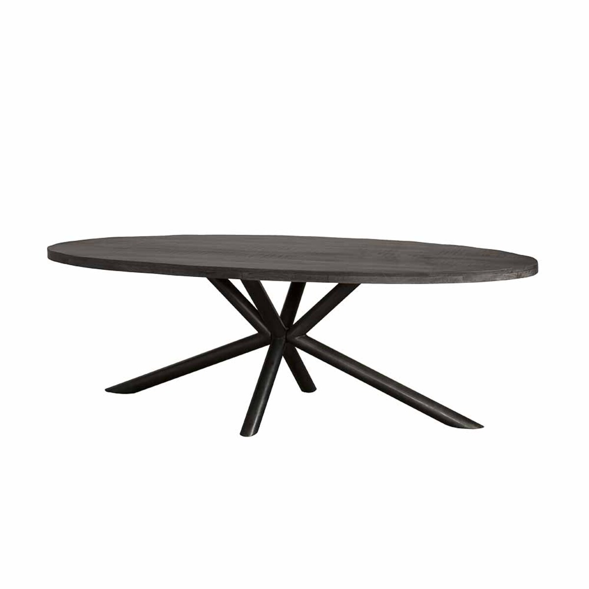 Eetkamertafel Selva Zwart - Mangohout - DOK 2 Rustique