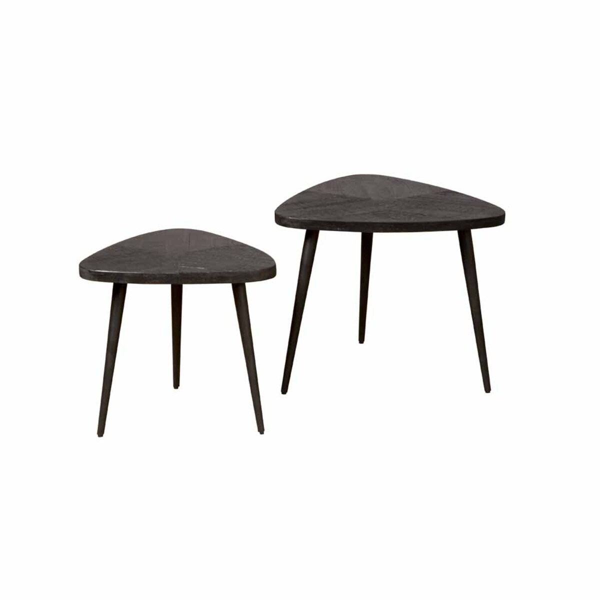 Salontafel Viola Zwart - Mangohout - DOK 2 Rustique