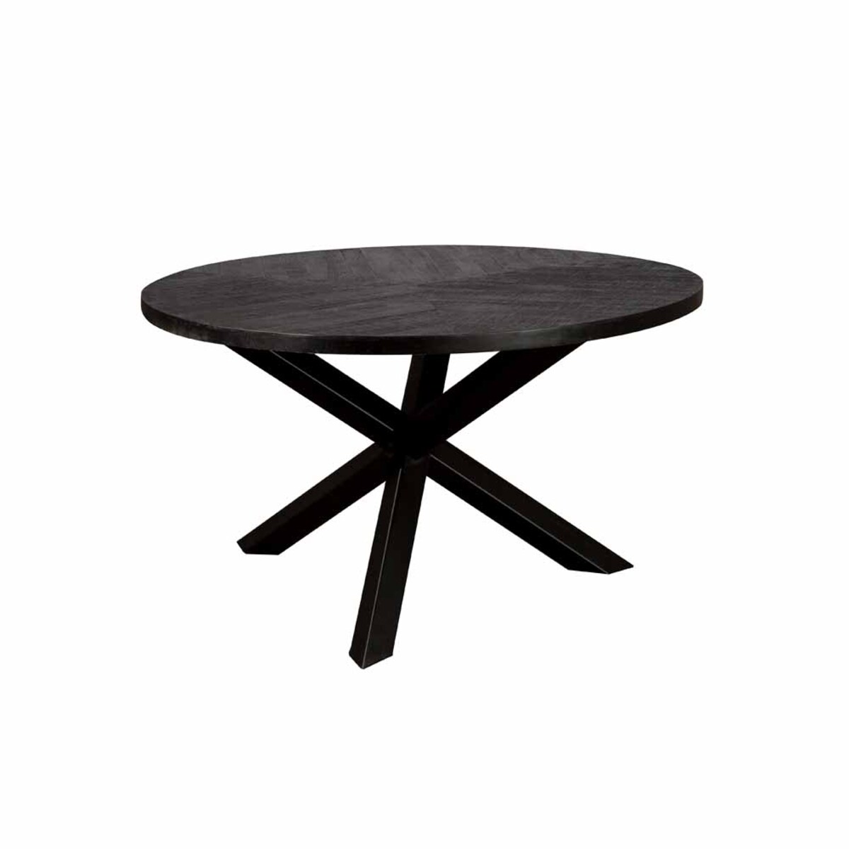 Eetkamertafel Viola Zwart - Mangohout - DOK 2 Rustique