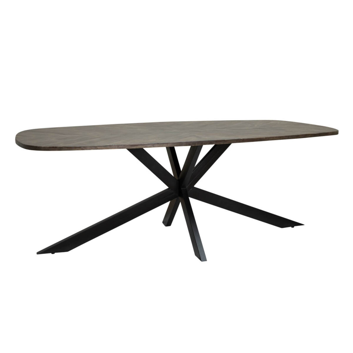 Eetkamertafel Silvi Groen - Mangohout - Tower Living