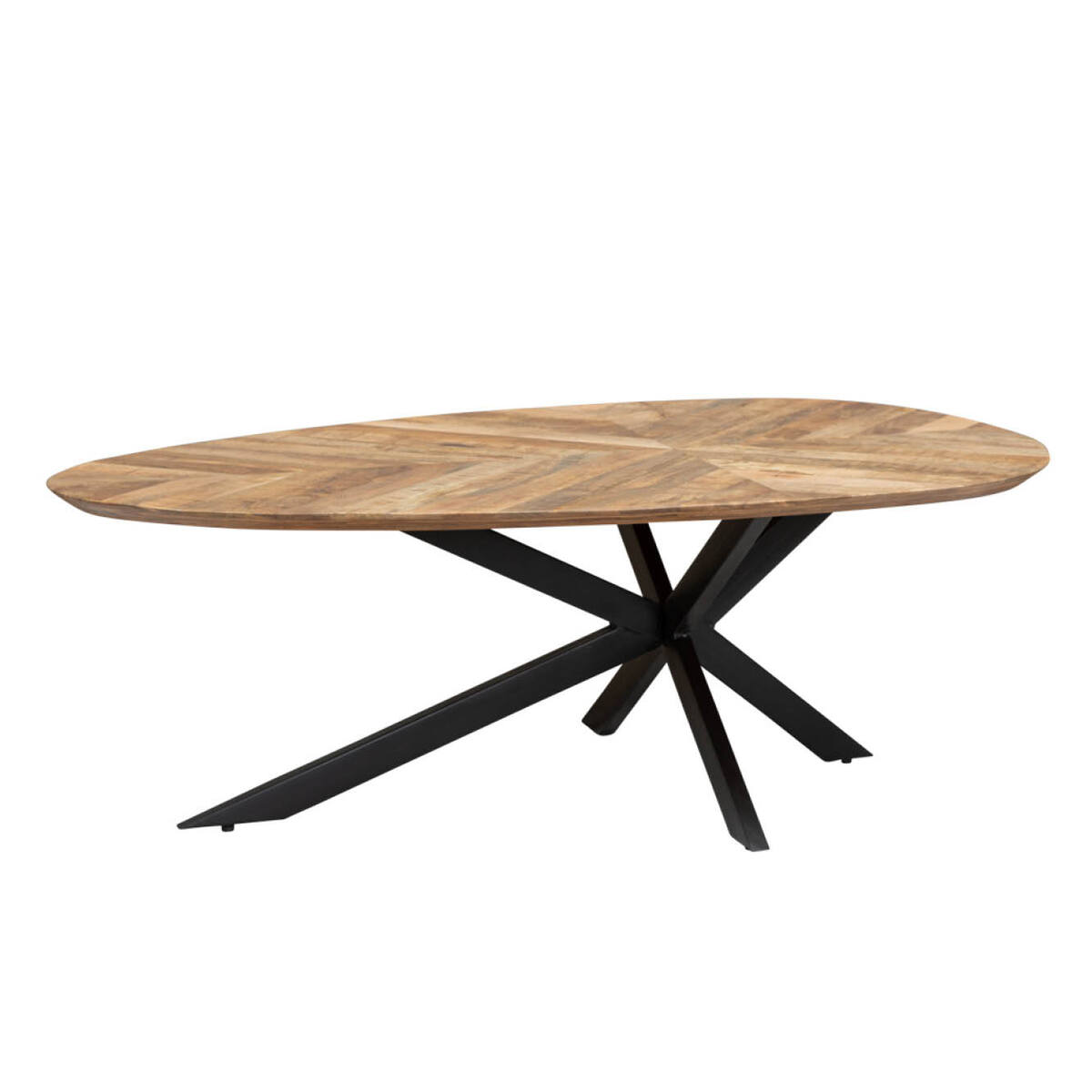 Salontafel Pianella Naturel Hout - Mangohout - Tower Living