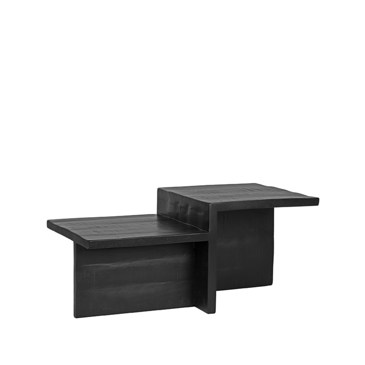 Salontafel Skip Zwart - Mangohout - LABEL51