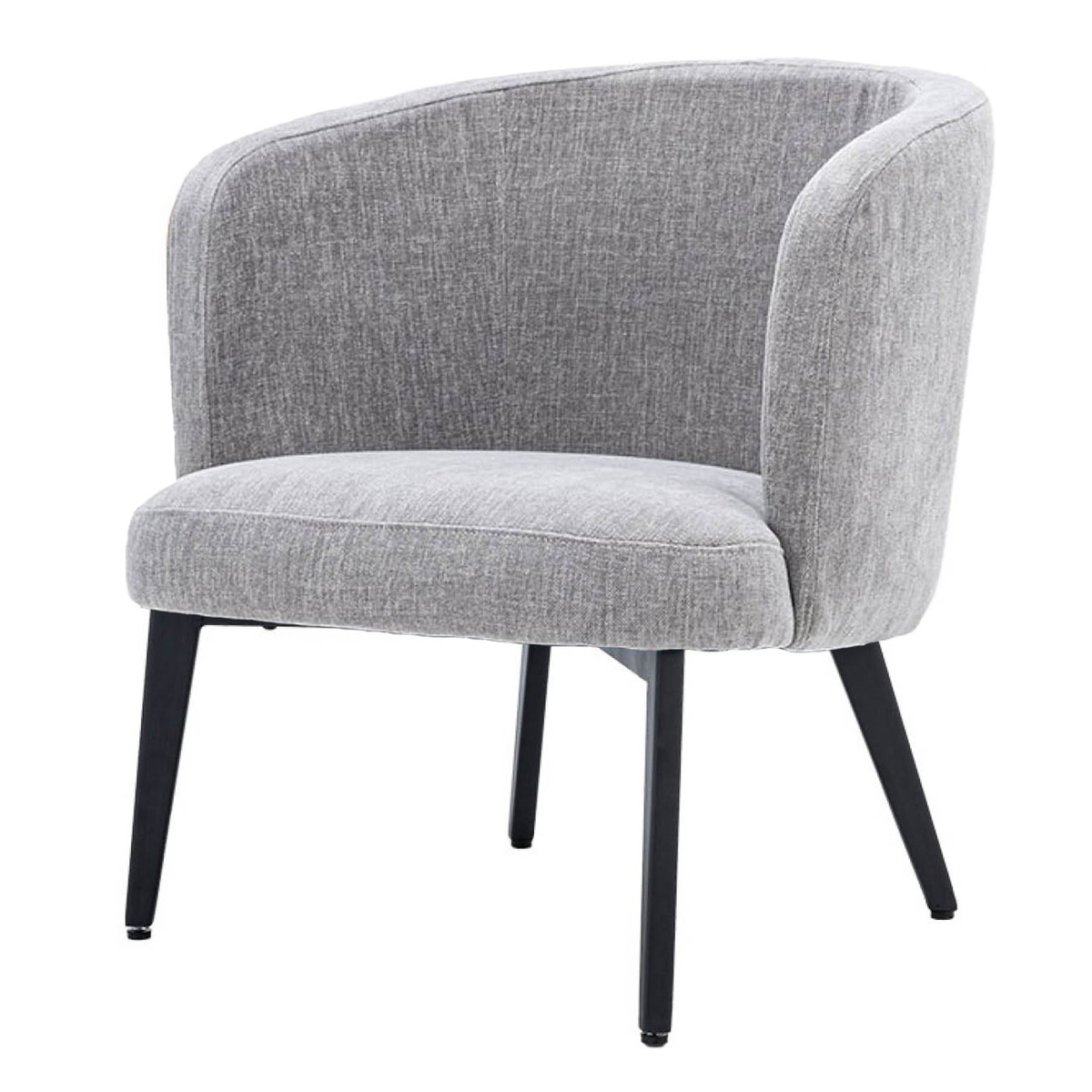 Fauteuil Albi Grijs - Stof - Tower Living