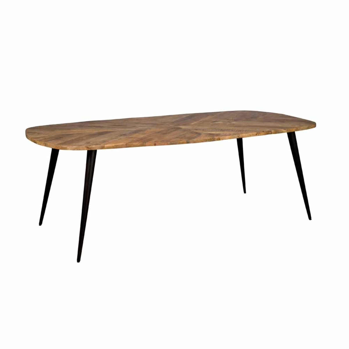 Eetkamertafel Giovanni Naturel - Mangohout - DOK 2 Rustique