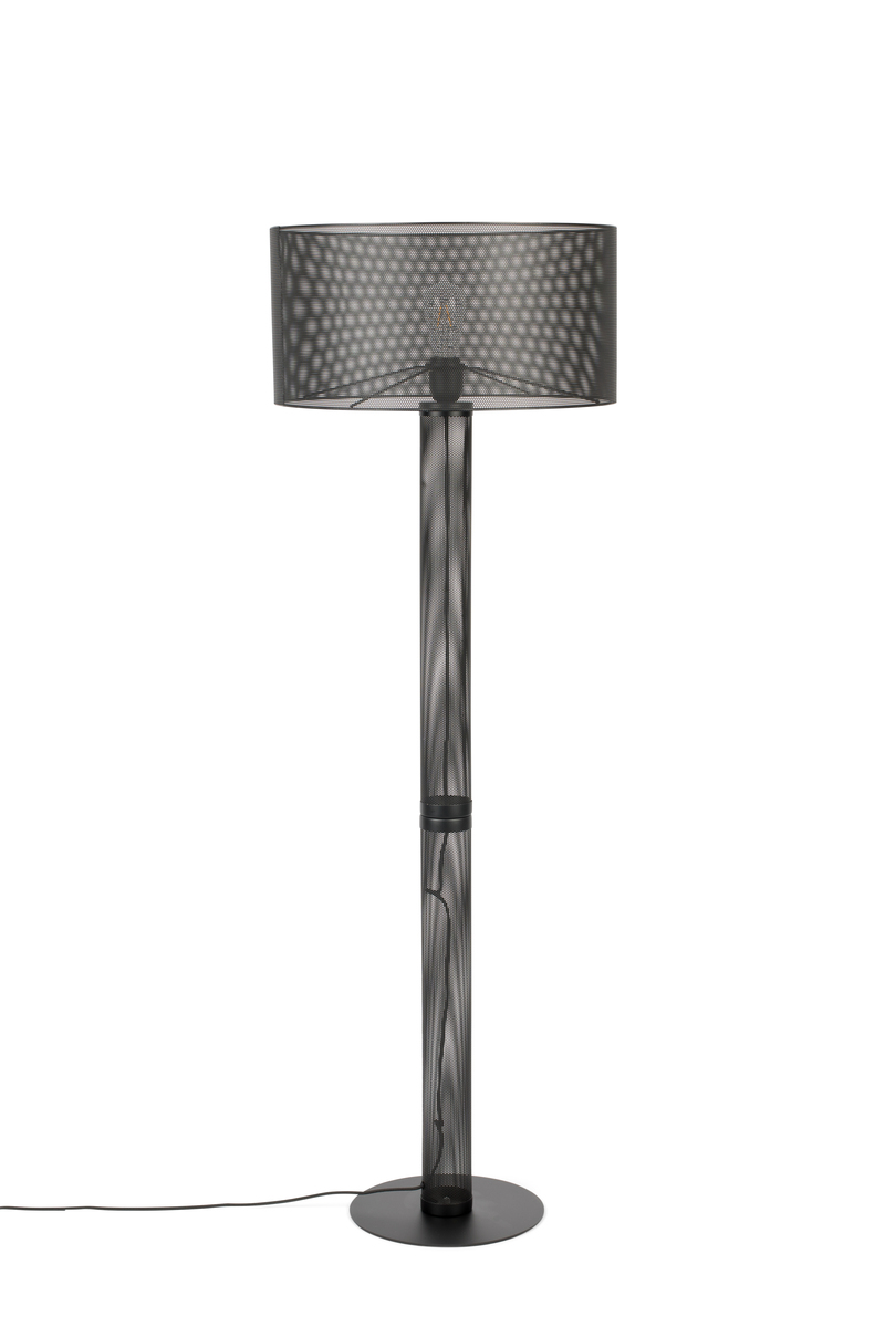 Vloerlamp Sweet Mesh Zwart - Metaal - Bold Monkey