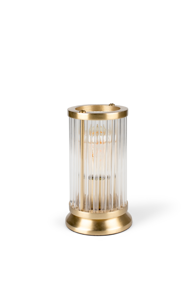 Tafellamp Angel on Fire Geel Brons - Aluminium - Bold Monkey