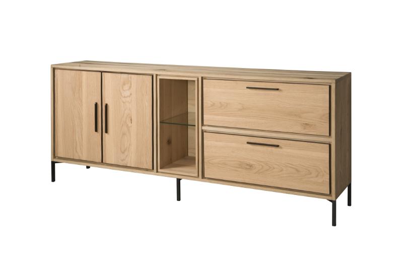 Dressoir Ravenna Naturel Hout - Eiken - Tower Living