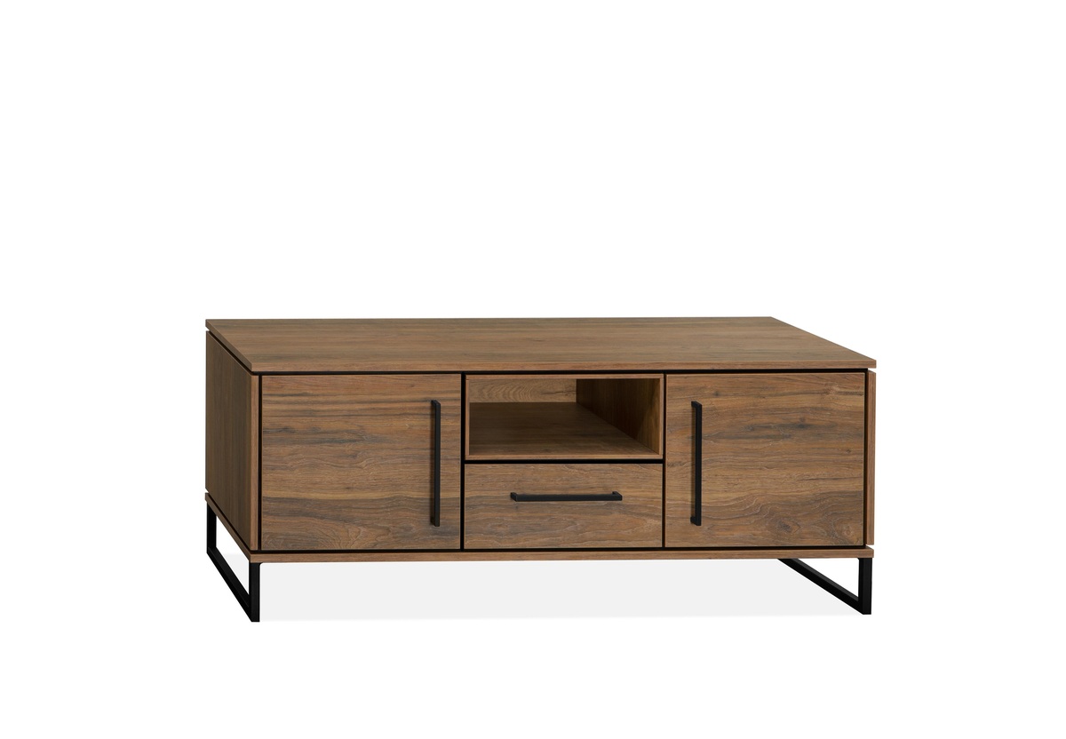 Tv-meubel Brandon Bruin Hout - DOK 2 Essentials
