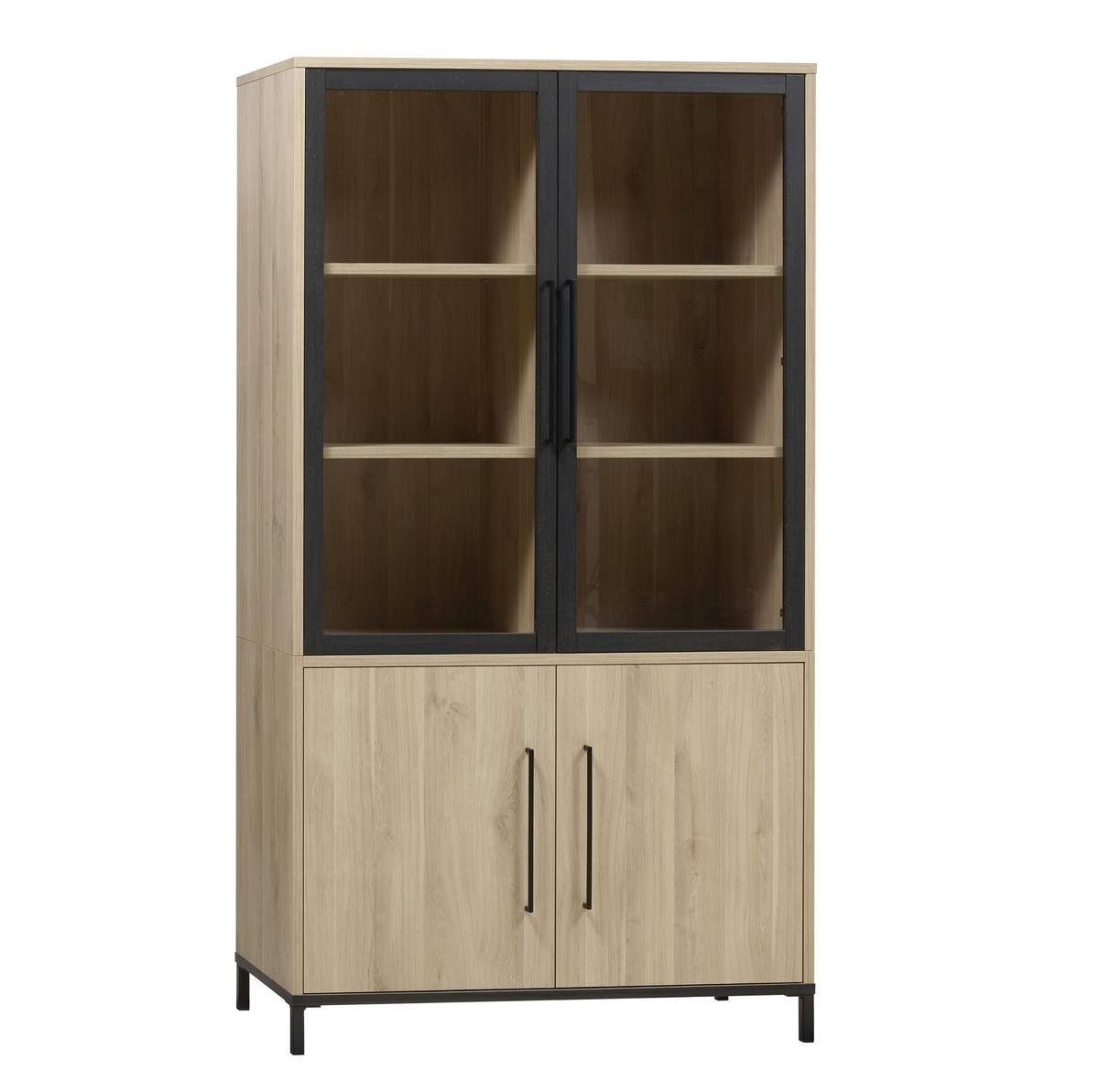 Vitrinekast Bridge - Hout - Modern - DOK 2 Essentials