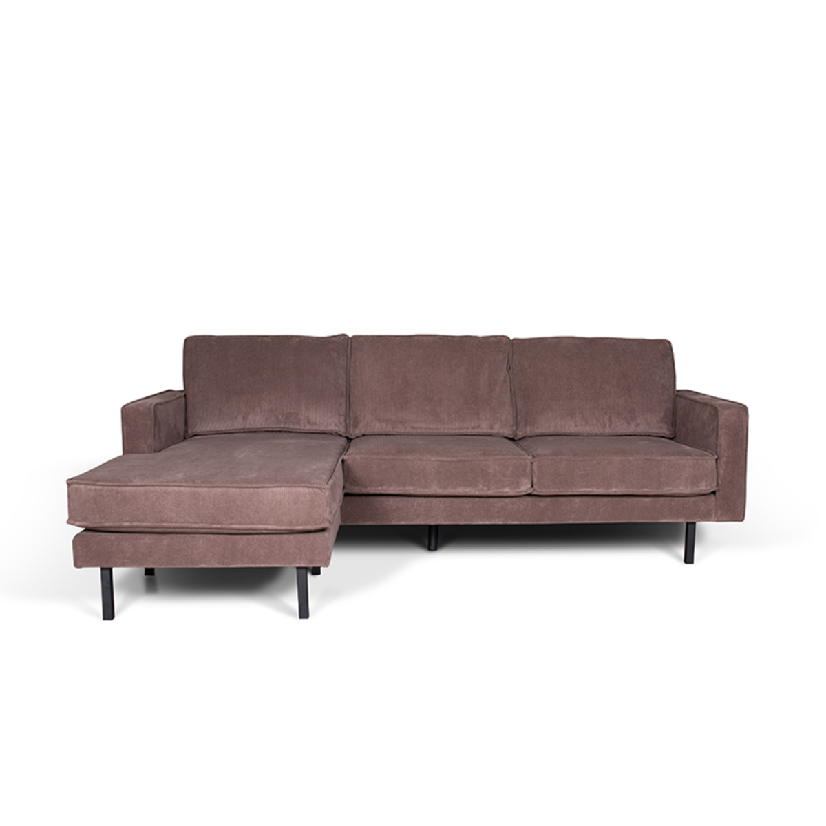 Hoekbank Derby - - Bruin - Stof - Modern - Tower Living