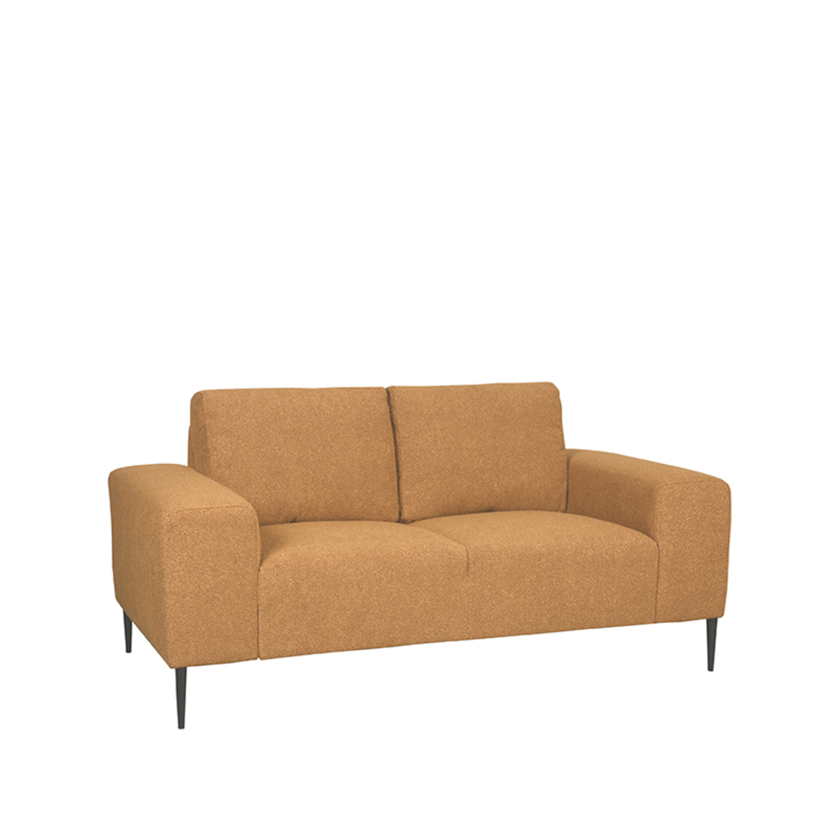 Bank Ferraro Geel Oker - Stof - 2-zitsbank - LABEL51