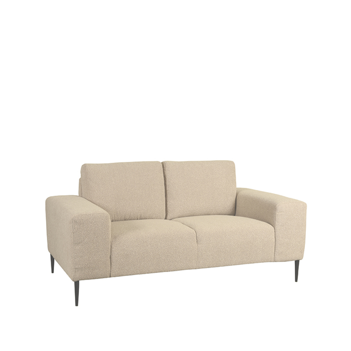 Bank Ferraro Bruin Zand - Stof - 2-zitsbank - LABEL51