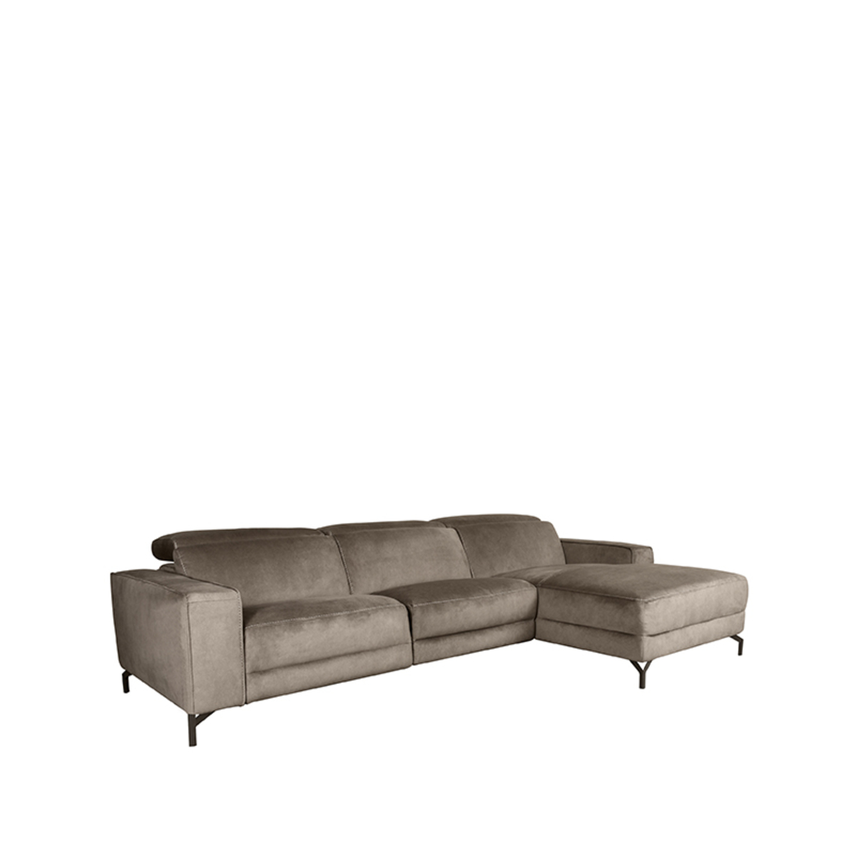 Bank Reza Bruin Taupe - Cosmo - LABEL51