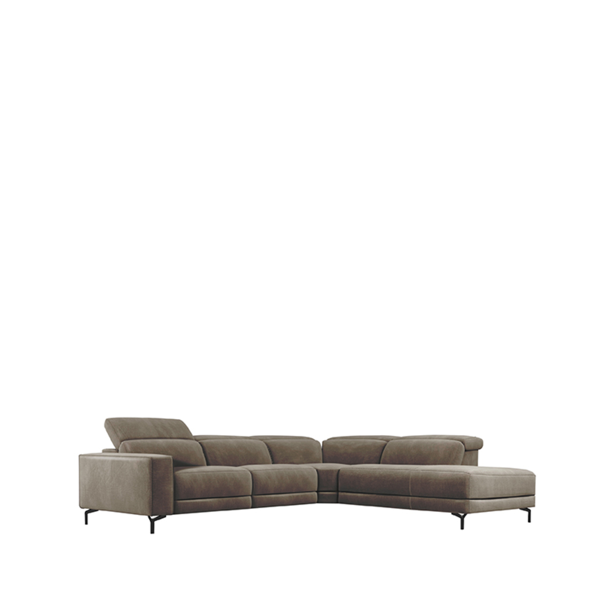 Bank Reza Bruin Taupe - Cosmo - LABEL51