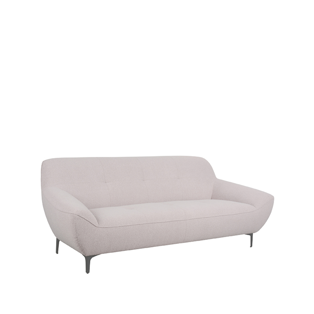 Bank Solano Naturel - Boucle - 3-zitsbank - LABEL51