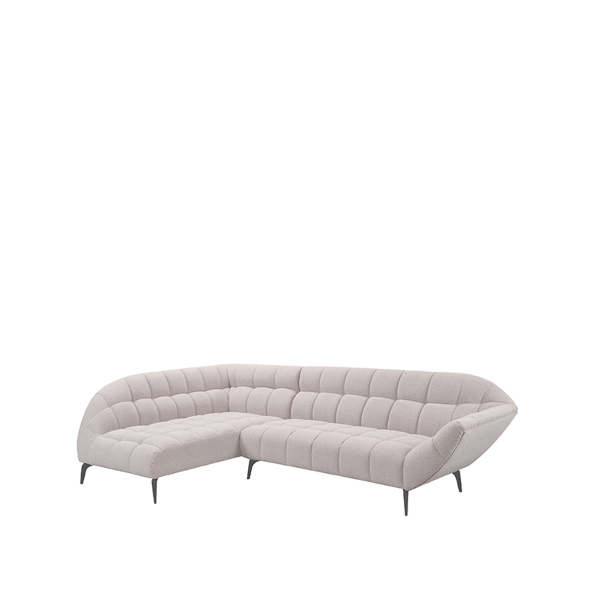 Bank Sorisso Naturel - Boucle - Ottomane 2 zits Links - LABEL51