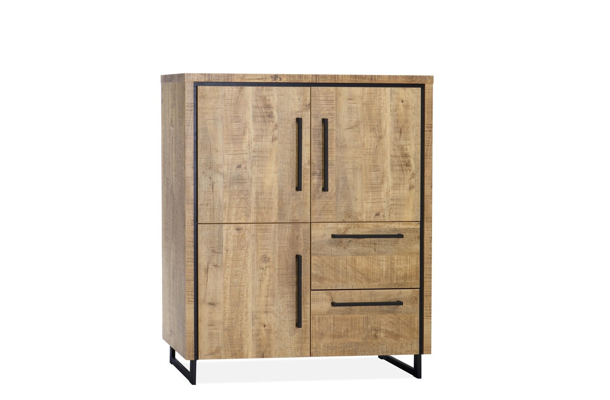 Bergkast Rimini Naturel - Hout - Maxfurn