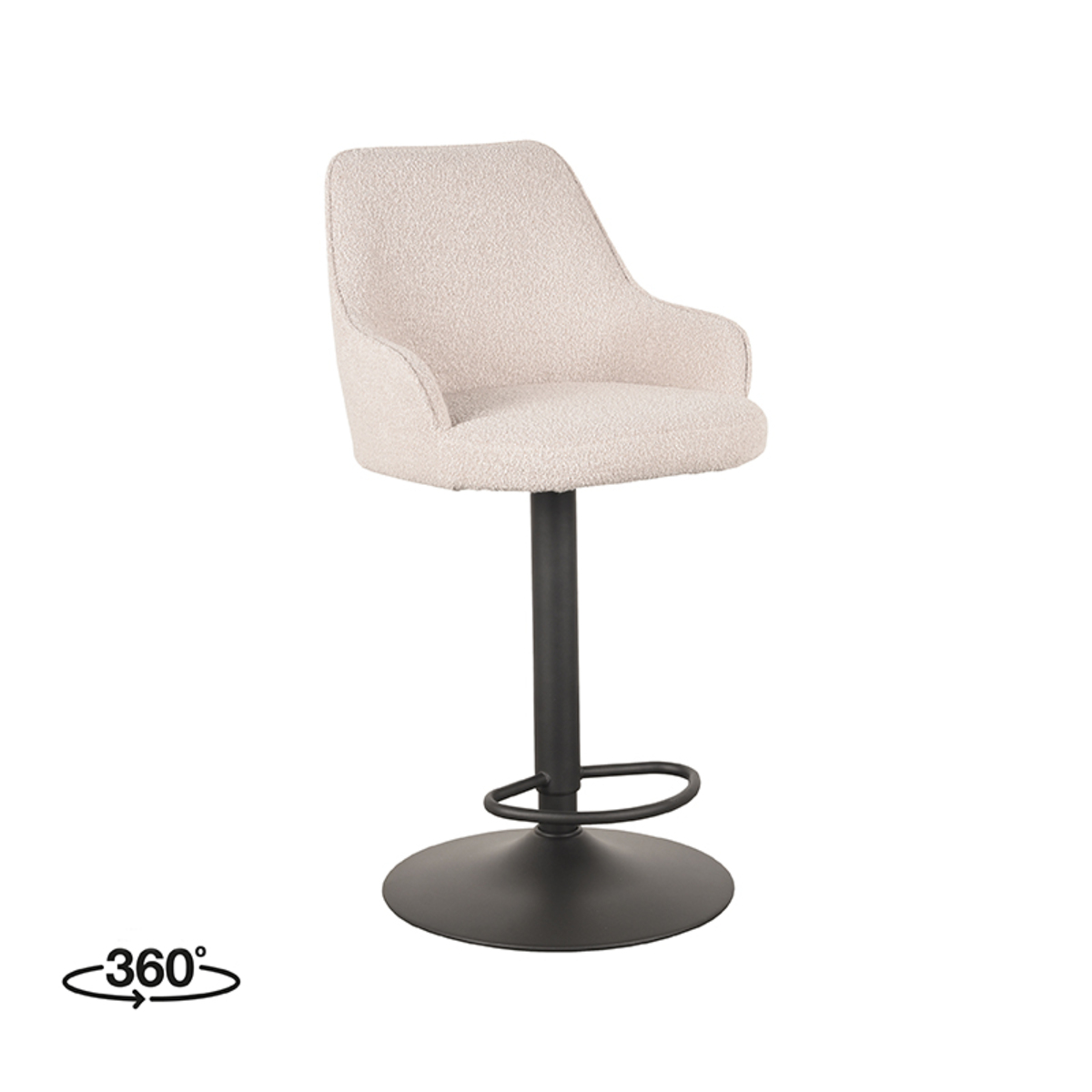 Barkruk Fender Naturel - Boucle - LABEL51