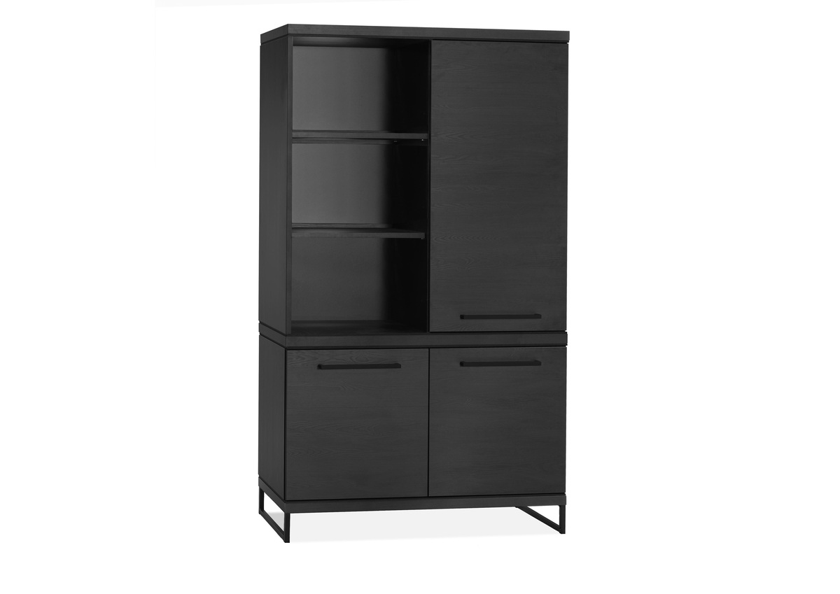 Bergkast Firenze Zwart - Hout - DOK 2 Essentials