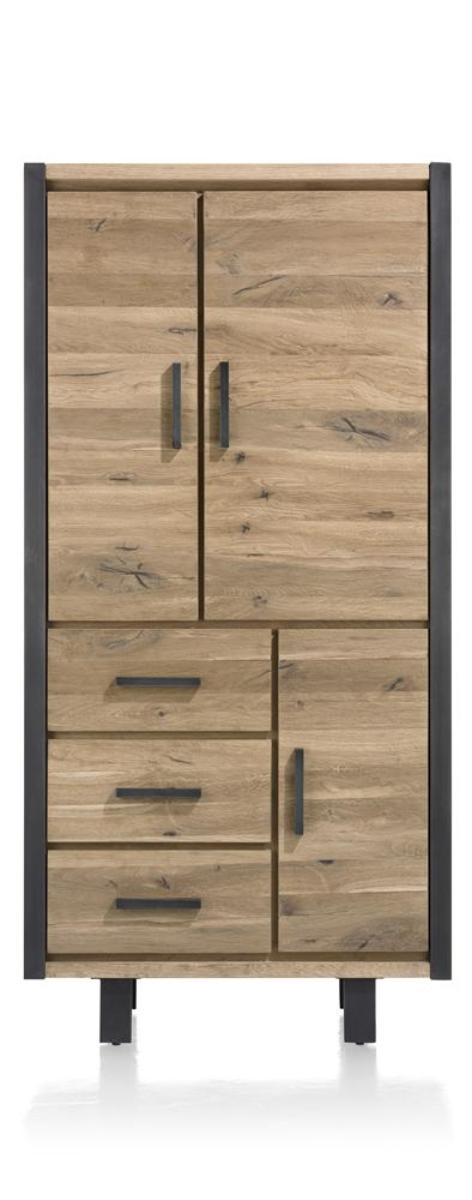 Bergkast Brooklyn Naturel Hout - Eiken - Happy at Home
