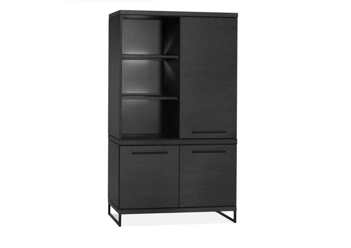Bergkast Led Zwart - Hout - DOK 2 Essentials
