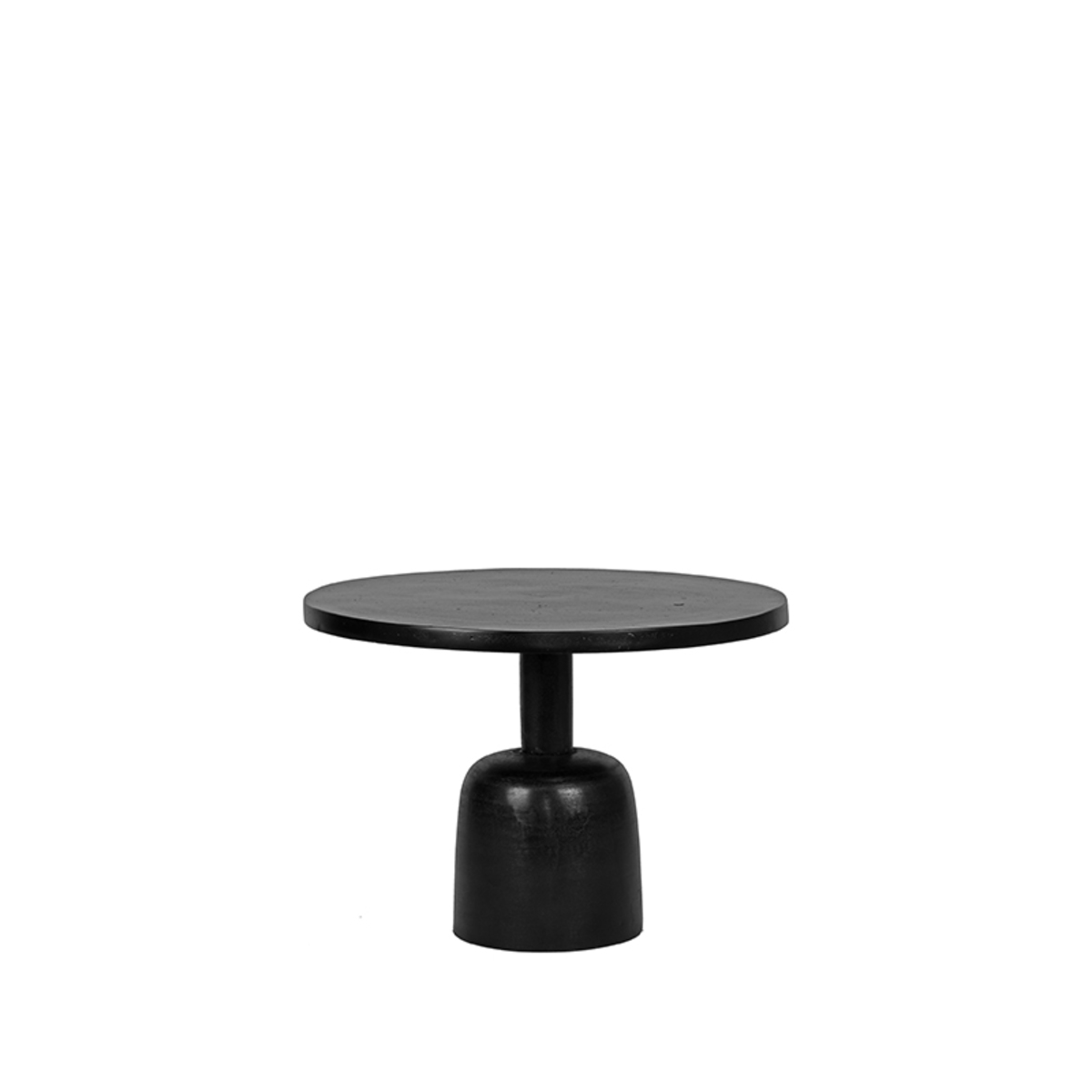 Bijzettafel Wink Zwart - Metaal - LABEL51