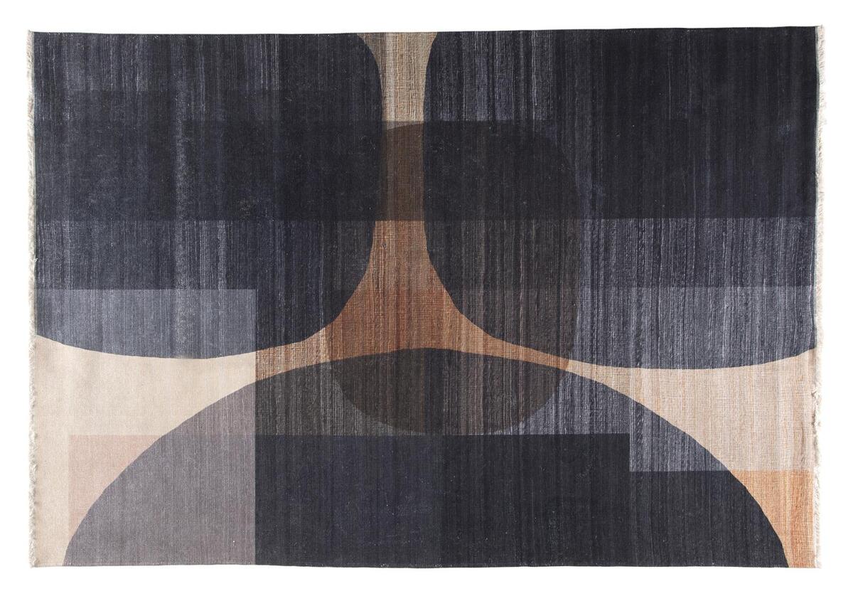 Vloerkleden Rubio Blauw - Stof - Happy at Home